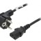 Cablu Alimentare 5m CEE 7/7 la IEC C13 10A
