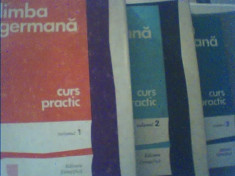 Jean Livescu, Emilia Savin, B. Abager - LIMBA GERMANA { Curs practic / 3 volume foto