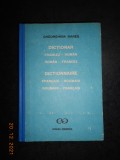 GHEORGHINA HANES - DICTIONAR FRANCEZ-ROMAN / ROMAN-FRANCEZ (1991, ed. cartonata)