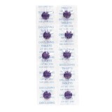 Tablete Revelatoare Placa Bacteriana, Zamo, Duo-Tone, Culoare Roz si Albastru, Aroma Fructe de Padur