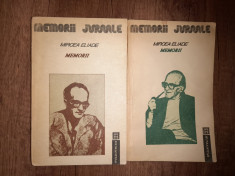 MIRCEA ELIADE - MEMORII, 2 volume, 1991 foto