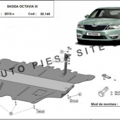 Scut metalic motor Skoda Octavia 3 III fabricata incepand cu 2013 APS-30,145