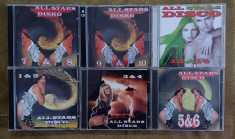 12 cd-uri, 6 dublu disc cu muzica disco anii &amp;#039;80, &amp;#039;90 foto