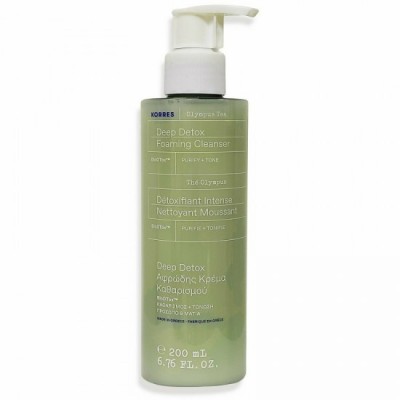 Cremă spumantă de curățare Korres Olympus Tea 200 ml foto