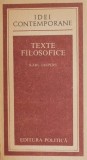 Karl Jaspers - Texte filosofice