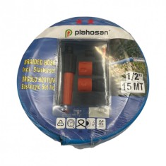 Kit Furtun Albastru cu Accesorii 12,5 MM (1/2), 12 BAR, 15 M Rola
