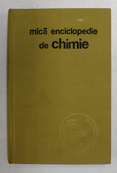 MICA ENCICLOPEDIE DE CHIMIE 1974