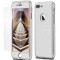 Husa Apple iPhone 8 Plus, FullBody Elegance Luxury Argintiu, acoperire completa 360 grade cu folie de sticla