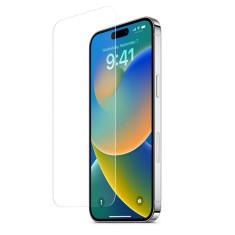 Folie de protectie 0.3 mm din sticla 9H cu margini rotunjite pentru Iphone 14 Pro