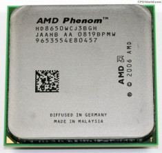 Procesor AMD Phenom 8650 Triple-Core 2.3GHz Socket AM2+ cooler foto