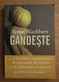 Gandeste! Simon Blackburn - Filosofie, Editura All Data, 2009, 266 pagini, ISBN 9789735717964