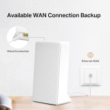 MERCUSYS WIRELESS ROUTER 300MBPS LTE 4G &quot;MB110-4G&quot; (timbru verde 0.8 lei)