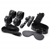 Cumpara ieftin Set dominator din piele roz BDSM, cod produs bk-01