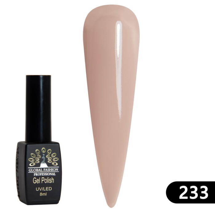 Oja semipermanenta BLACK ELITE, Global Fashion 8 ml, 233