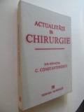 Actualitati in chirurgie - C. Constantinescu