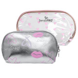 Portfard Travel Transparent &amp; Silver, SensoPRO Universe, set 2 buc, Sensopro Milano