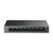 Switch LiteWave, 8 x RJ45 10/100 Mbps PoE, 1 x RJ45 10/100 Mbps, Buget PoE 63W, Unmanaged - TP-Link LS109P SafetyGuard Surveillance