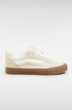 Vans tenisi din piele intoarsa Knu Skool culoarea bej, VN0009QCDBS1