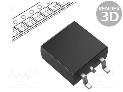 Stabilizator de tensiune LDO liniar 3,3V 1A TAIWAN SEMICONDUCTOR foto