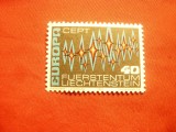 Serie Europa CEPT -1972 Liechtenstein , 1 valoare