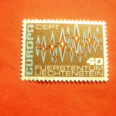 Serie Europa CEPT -1972 Liechtenstein , 1 valoare