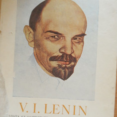 V.I. Lenin, viața și activitatea oglindite în plastică