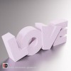 Decoratiune LOVE 3D Personalizabila DIY, Joc Creativ Arta, Cadou Romantic Unicat, Alb/Colorat