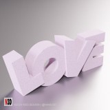 LOVE decoratiune