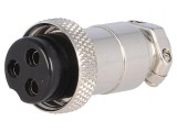 Mufă Microfon Mamă 3-PIN pe Cablu 6mm