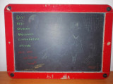 Tablita veche de scoala tabla neagra pentru scris Ankertafel Germania 1960&rsquo;