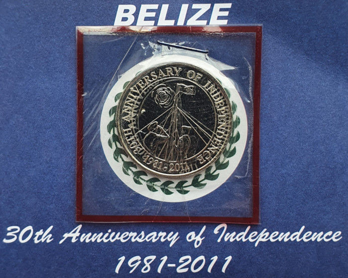 Belize 2 dollars 2011 UNC - Independence - km 139 - A022