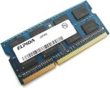 Memorie RAM laptop Elpida 2GB DDR3 PC3-10600S 1333MHz 2Rx8 EBJ21UE8BFU0-DJ-F