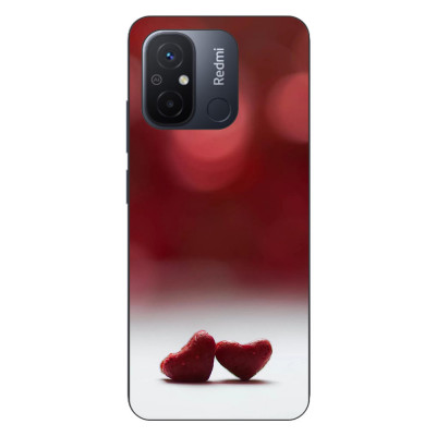 Husa compatibila cu Xiaomi Redmi 12C Silicon Gel Tpu Model Little Hearts foto