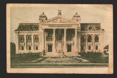 CPIB 20469 CARTE POSTALA - IASI. TEATRUL NATIONAL &amp;quot;VASILE ALECSANDRI&amp;quot;, RPR foto