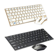 Set tastatura si mouse K3940, wireless, 2.4G, alb sau negru