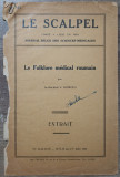 Le folklore medical roumain - V. Gomoiu// 1933, extract din revista Le Scalpel