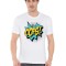 Tricou barbati alb - Oops - L