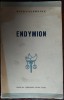 OVID CALEDONIU - ENDYMION (VERSURI / VOLUM DE DEBUT, 1937) [fara fila de garda]