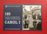Bancnota 100 lei - 2024 - 185 ani de la nasterea Regelui Carol I - Pliant + Plic BNR ( serie mica )