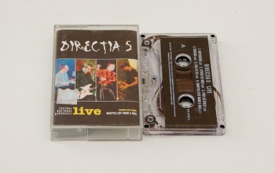 Direcția 5 &amp;lrm;&amp;ndash; Live - caseta audio foto