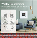 Cumpara ieftin Aproape nou: Termostat inteligent incastrabil PNI CT26W WiFi incalzire in pardoseal