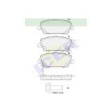 Set placute frana Icer 181773, parte montare : Punte Fata, Honda Civic 8, 2006-2011