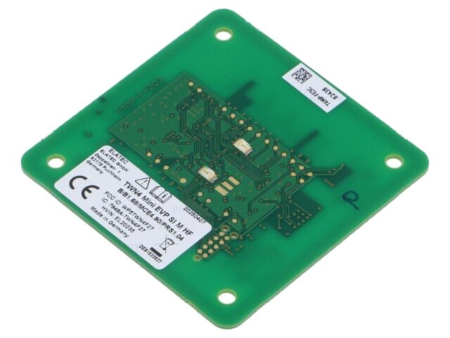 Cititor RFID ELATEC 3,15-5,5V cu interfețe GPIO, RS232, TTL, WIEGAND 50x50x12mm