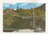RF198 - Carte Postala - Barajul de la Arges, circulata 1976