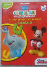 Clubul lui Mickey Mouse , te joci si inveti cu Mickey ! Litera U foto