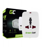 Green Cell universal priza electrică de perete la nivel mondial SUA UE Marea Britanie AU JP CN adaptor