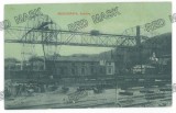 5650 - RESITA, Caras-Severin, Jib Crane, railway, Romania - old postcard - unused