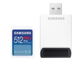 Cumpara ieftin SAMSUNG SD PRO Plus 2023 512GB SD Memory Card incl. USB card reader UHS-I U3 Full HD 4K UHD 180 MB s Read 130 MB s Write