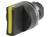 Comutator rotativ 22mm EAO Poz.i stab 4 negru fără IP65 46
