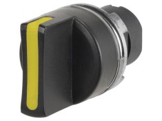 Comutator rotativ 22mm EAO Poz.i stab 4 negru fără IP65 46